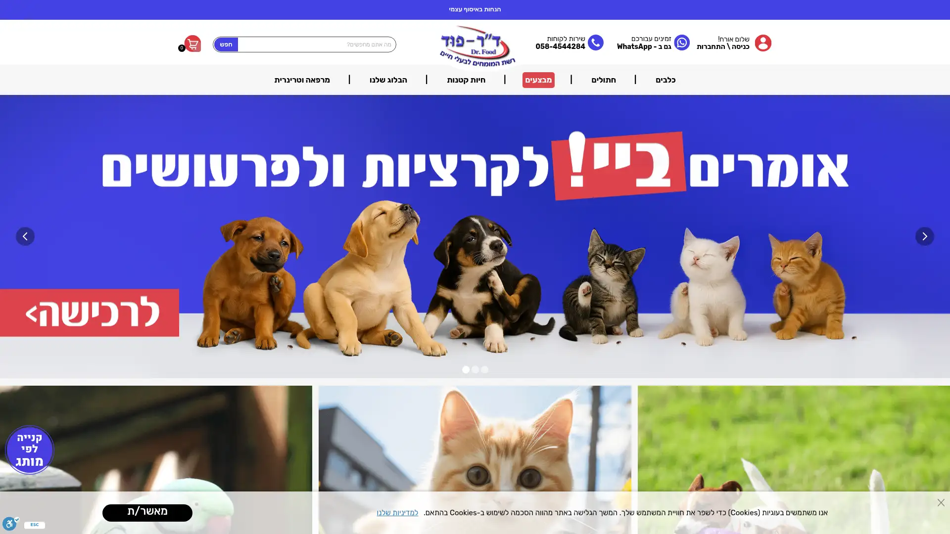 drfood.co.il screenshot