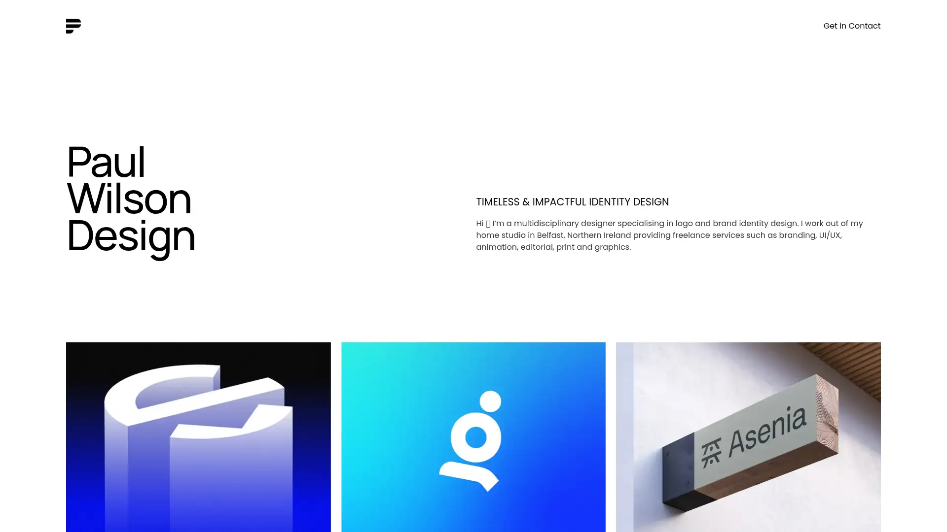 paulwilson.design screenshot