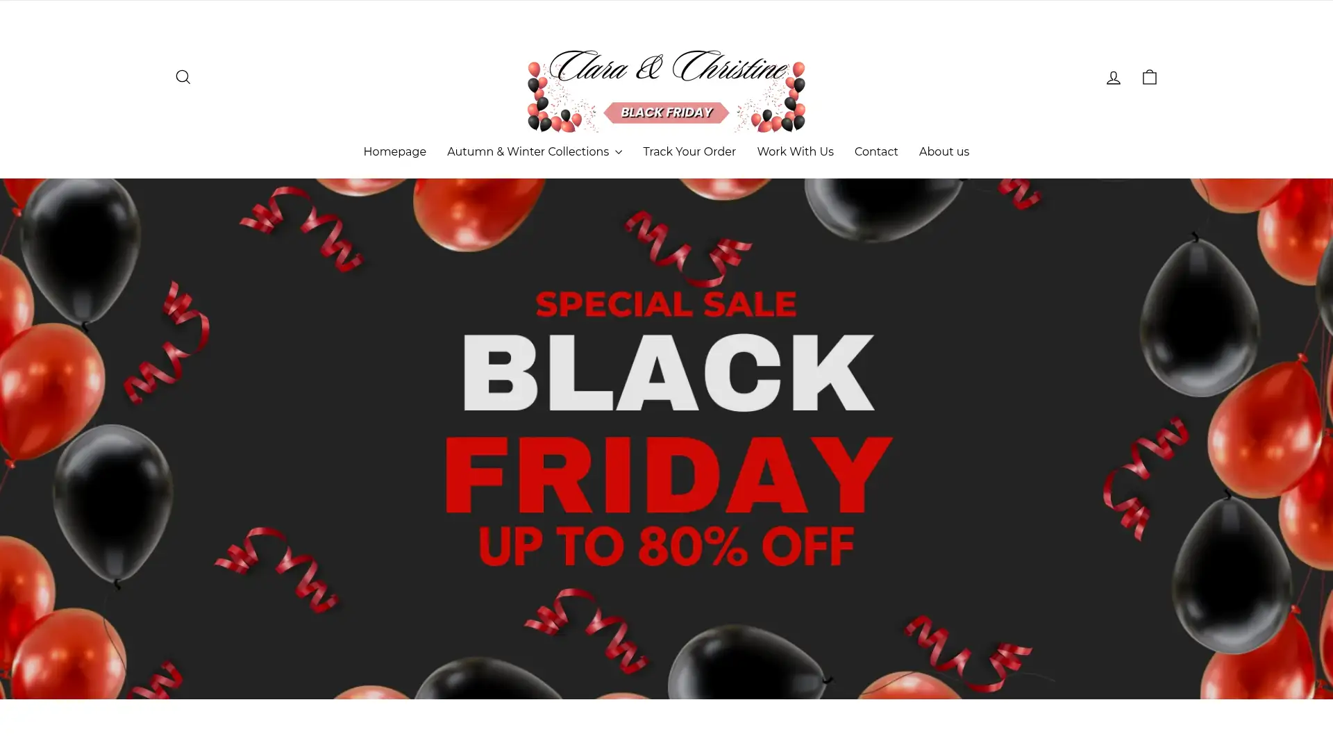 clarachristine.com screenshot