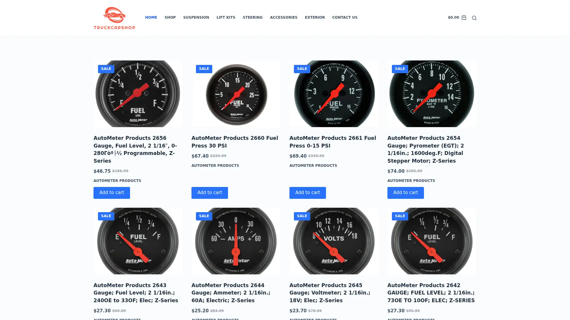 truckcarshop.com screenshot