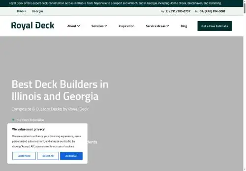 myroyaldeck.com screenshot