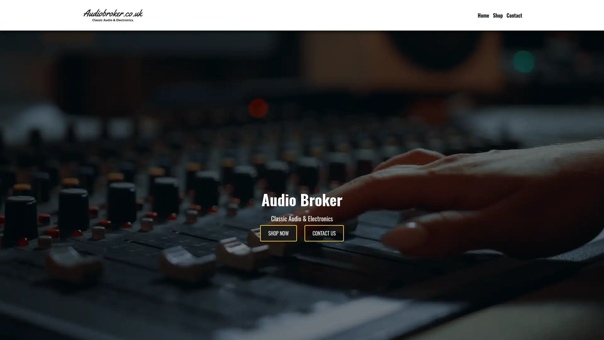audiobroker.co.uk screenshot