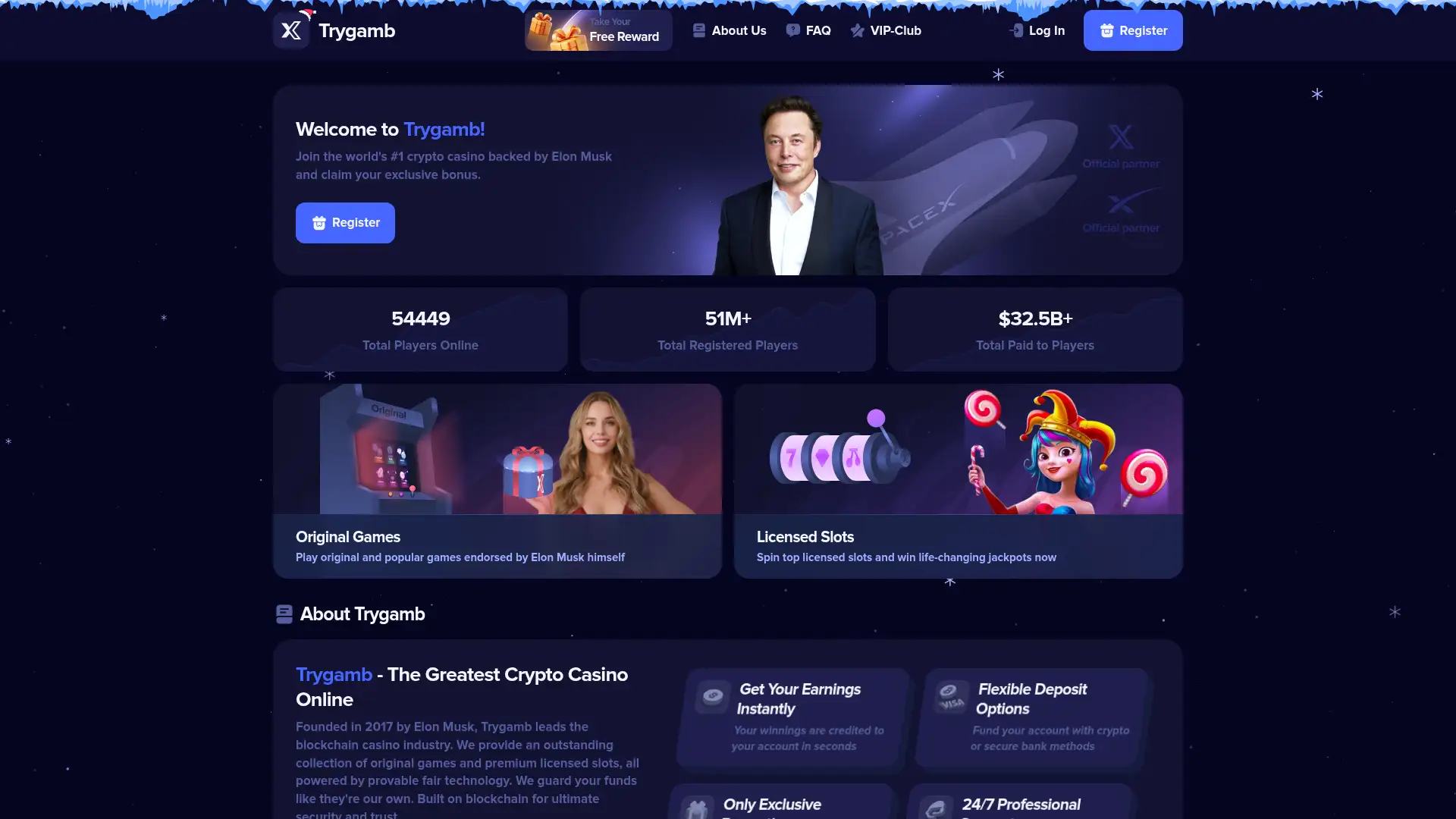 trygamb.cc screenshot