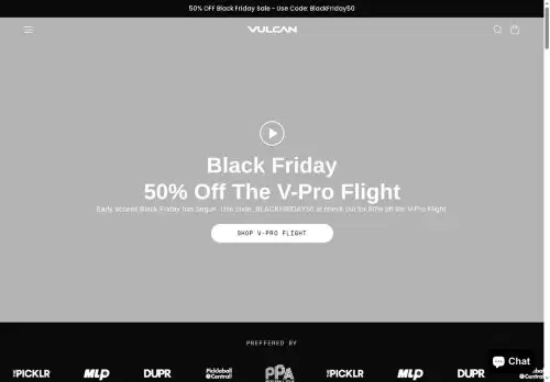 vulcansportinggoods.com screenshot