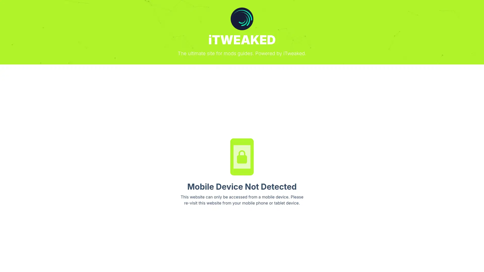 itweaked.net screenshot