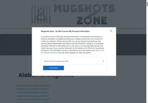 mugshots.zone screenshot