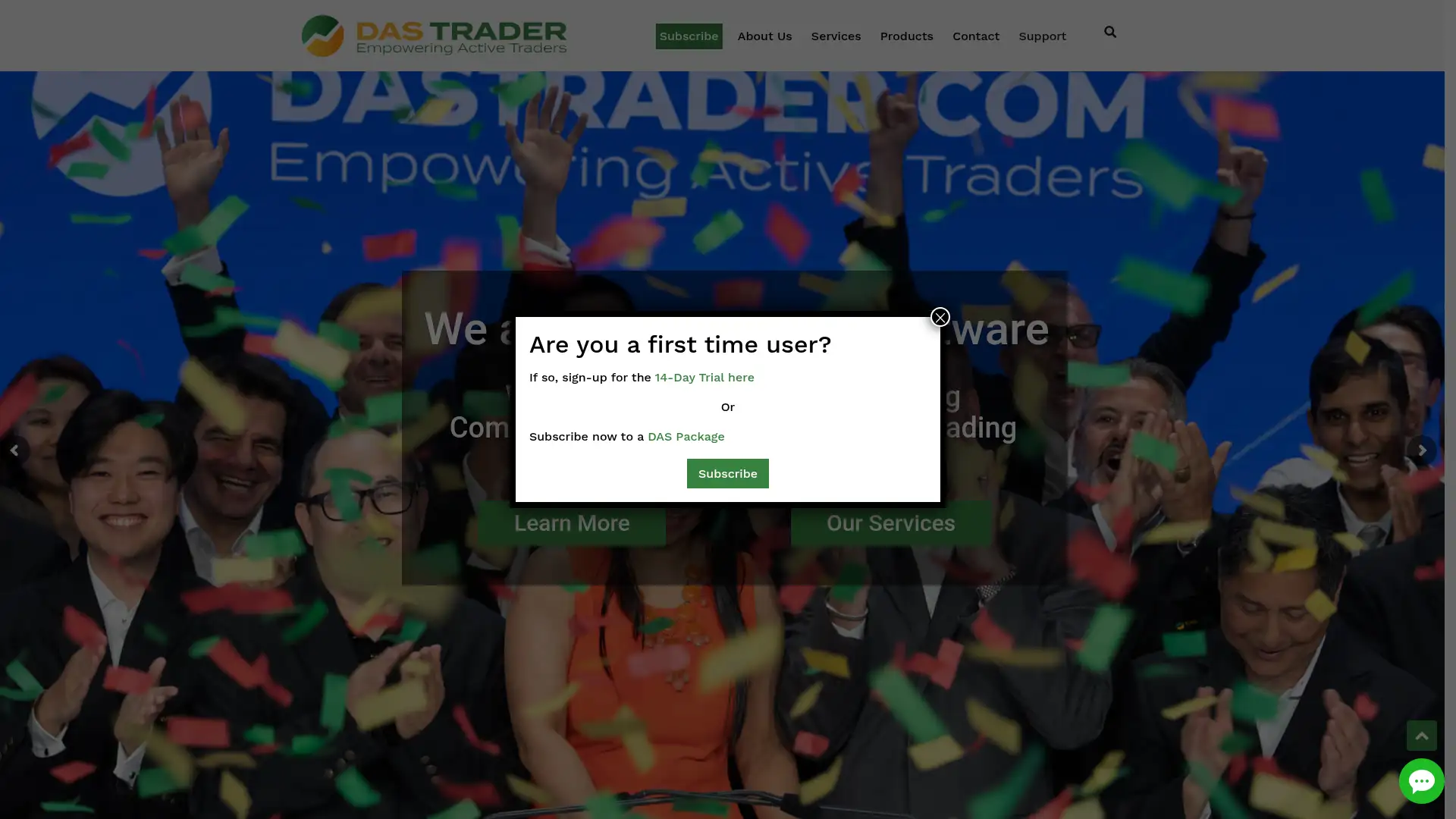 dastrader.com screenshot