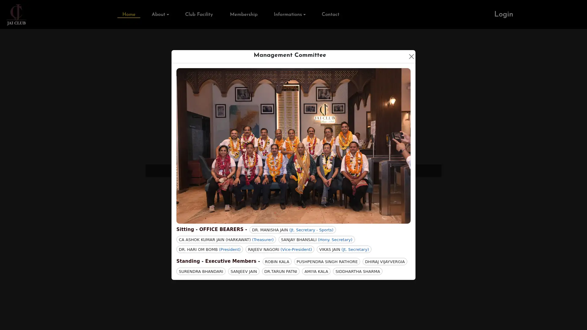jaiclub.in screenshot