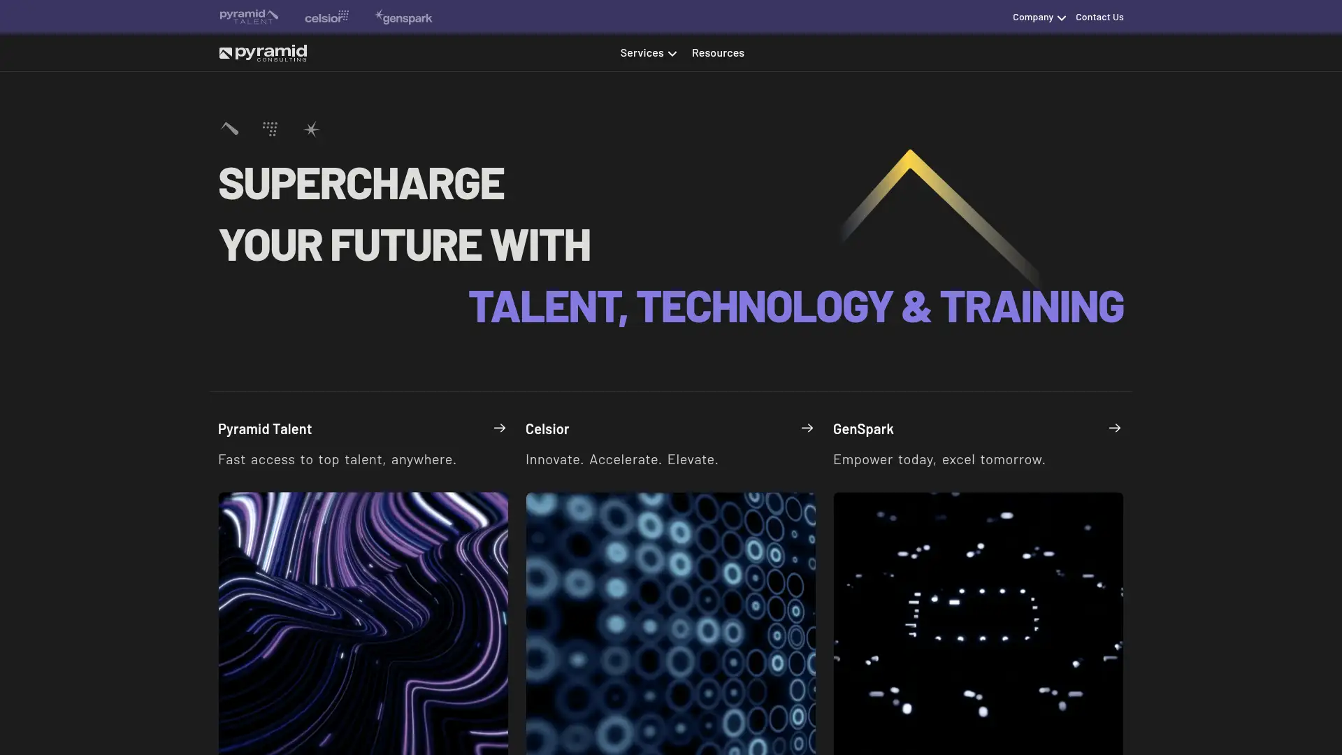 pyramidci.com screenshot