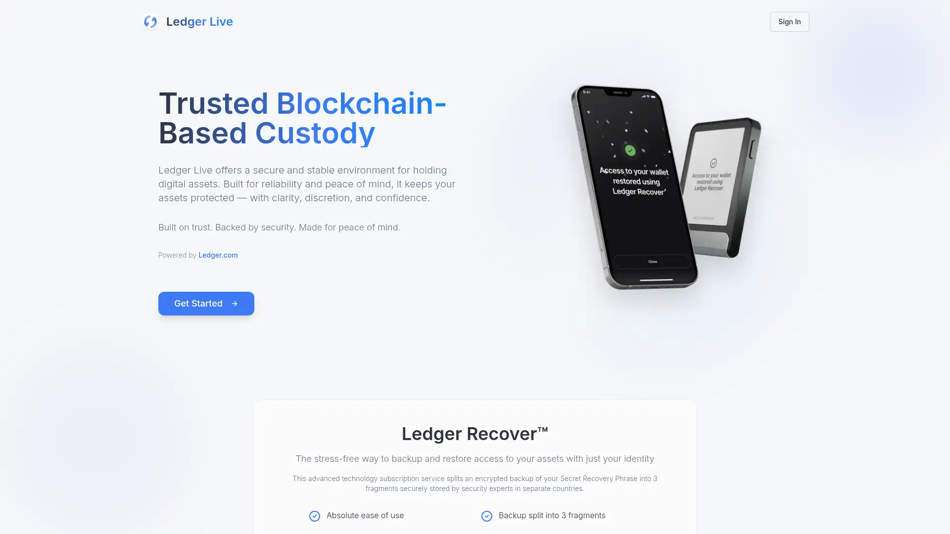 ledgerlive.claims screenshot