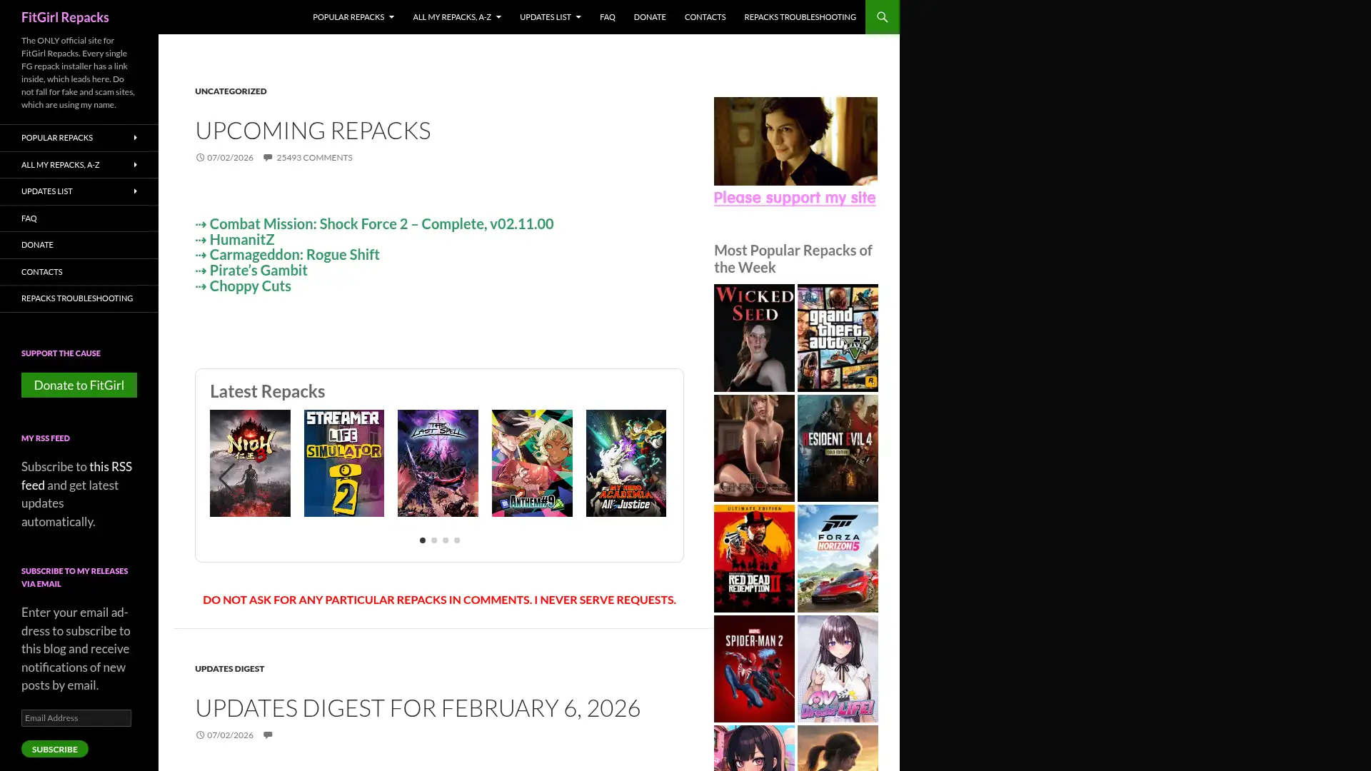 fitgirl-repacks.site screenshot