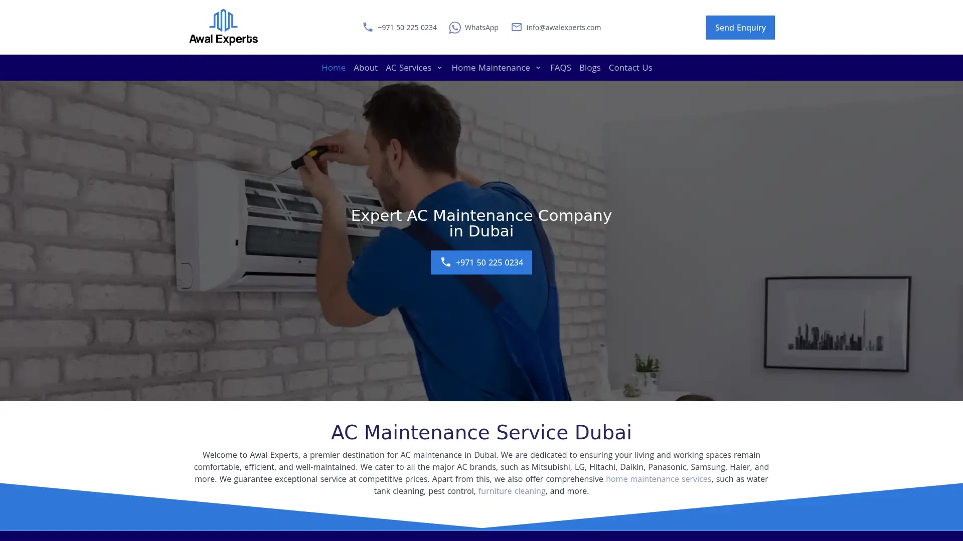 awalexperts.ae screenshot