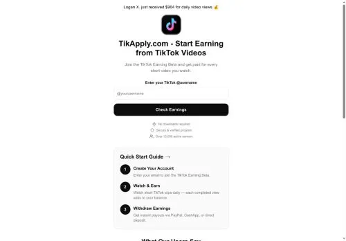 tikapply.com screenshot