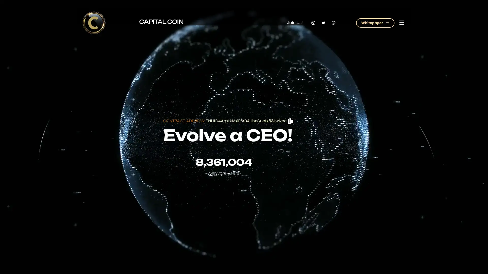 capitalcoin.world screenshot