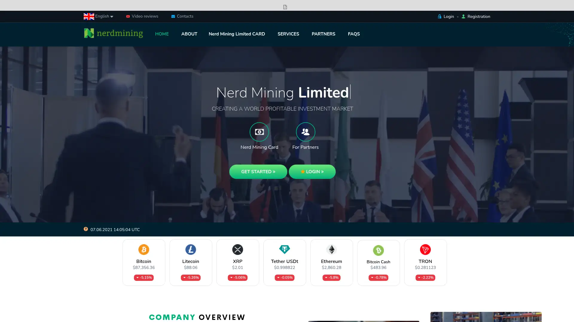 nerd-mining.ltd screenshot