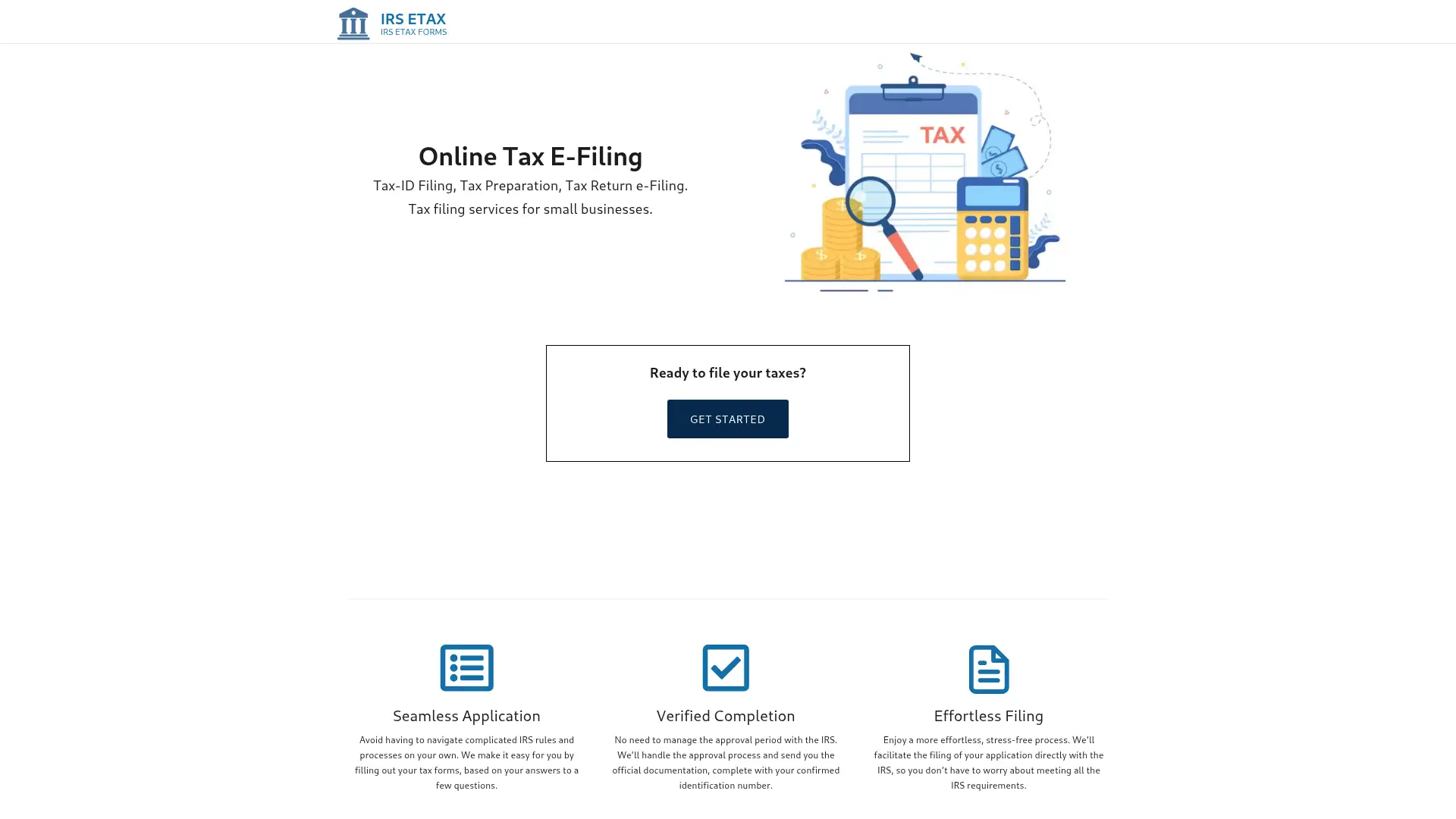 irsetax.com screenshot