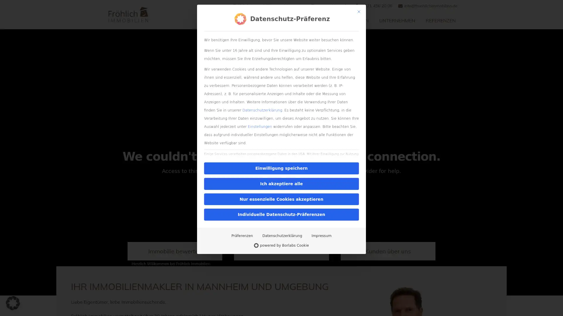 mannheimimmobilienmakler.de screenshot