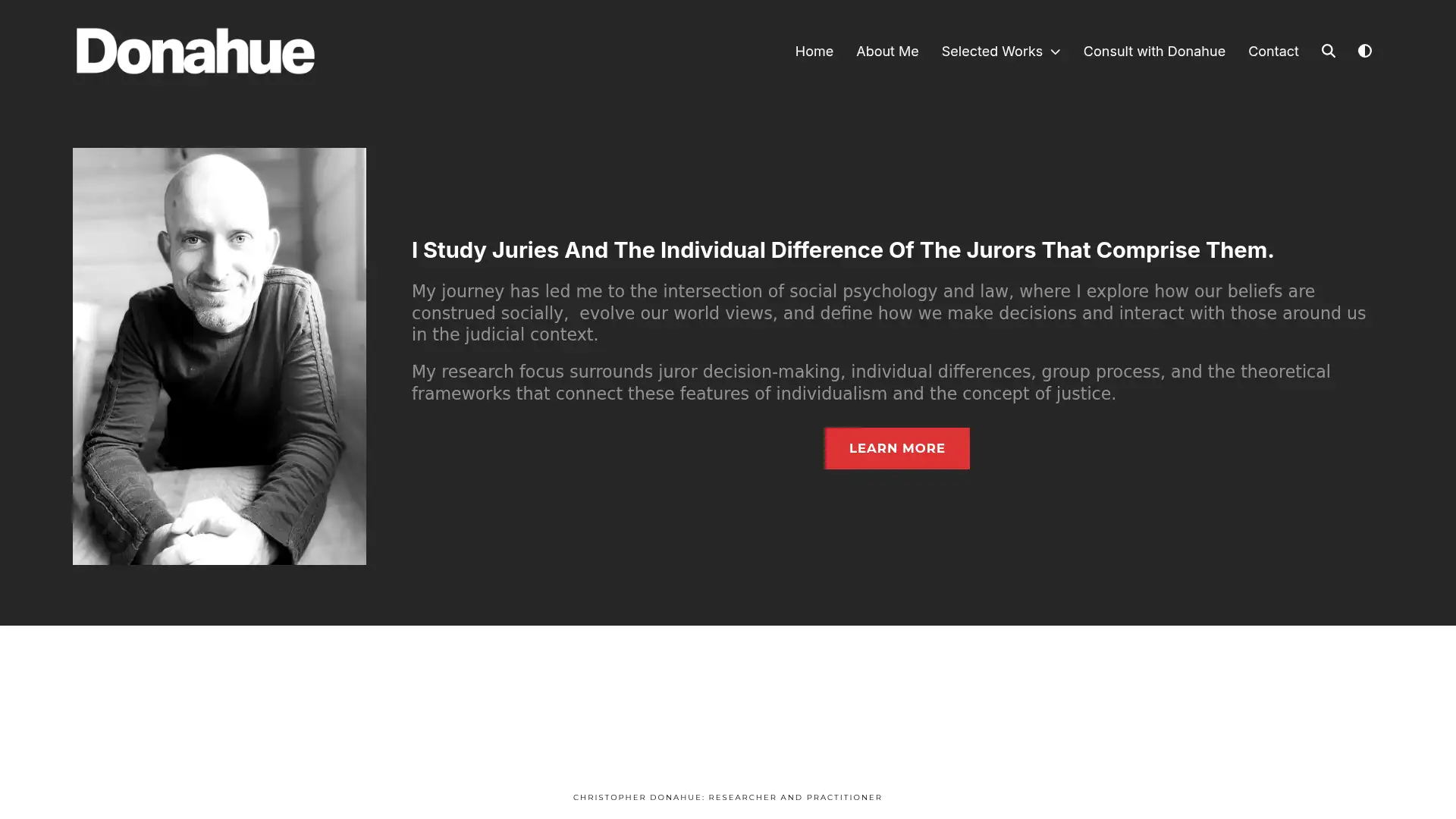 cjdonahue.com screenshot