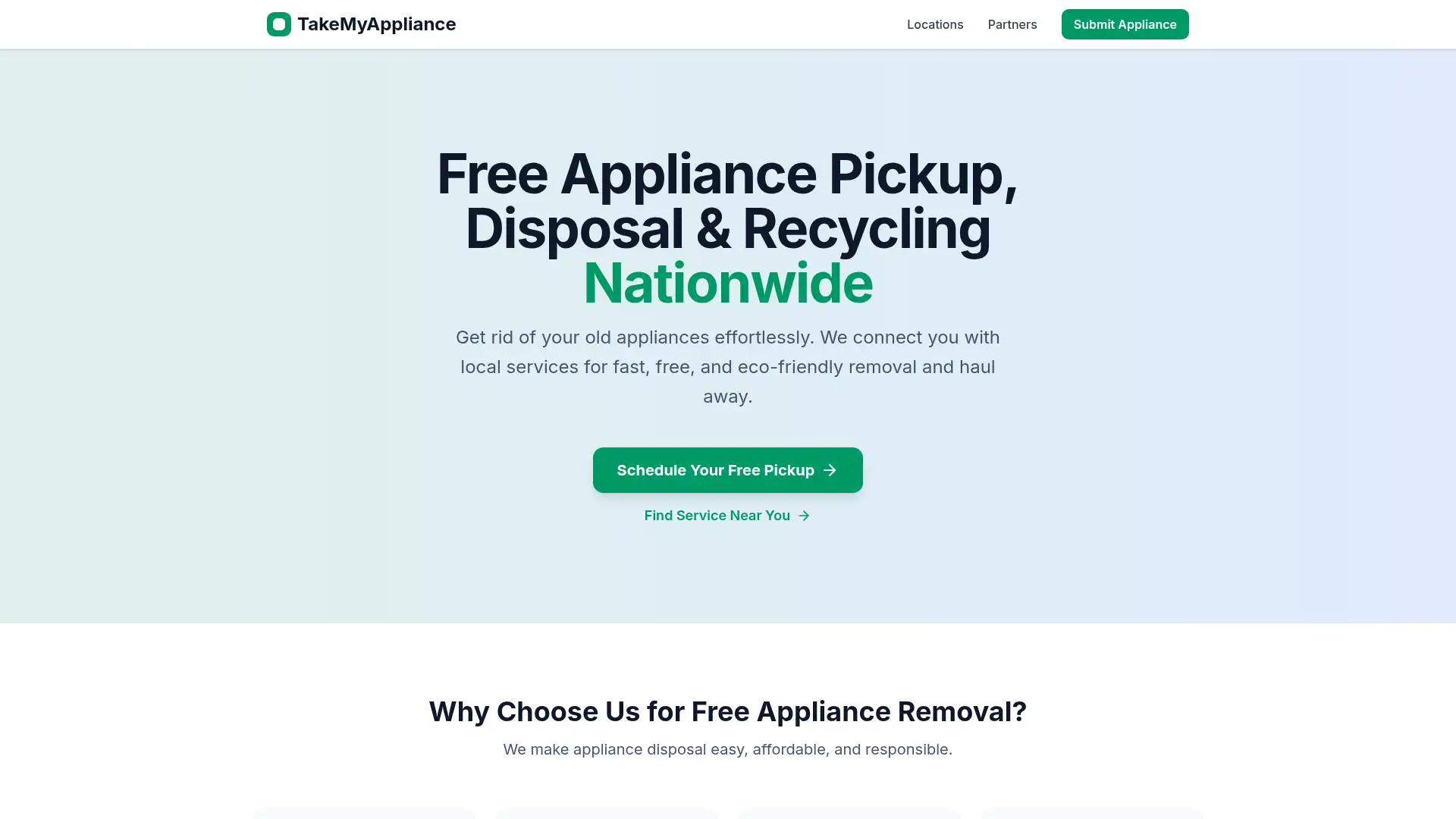 takemyappliance.com screenshot