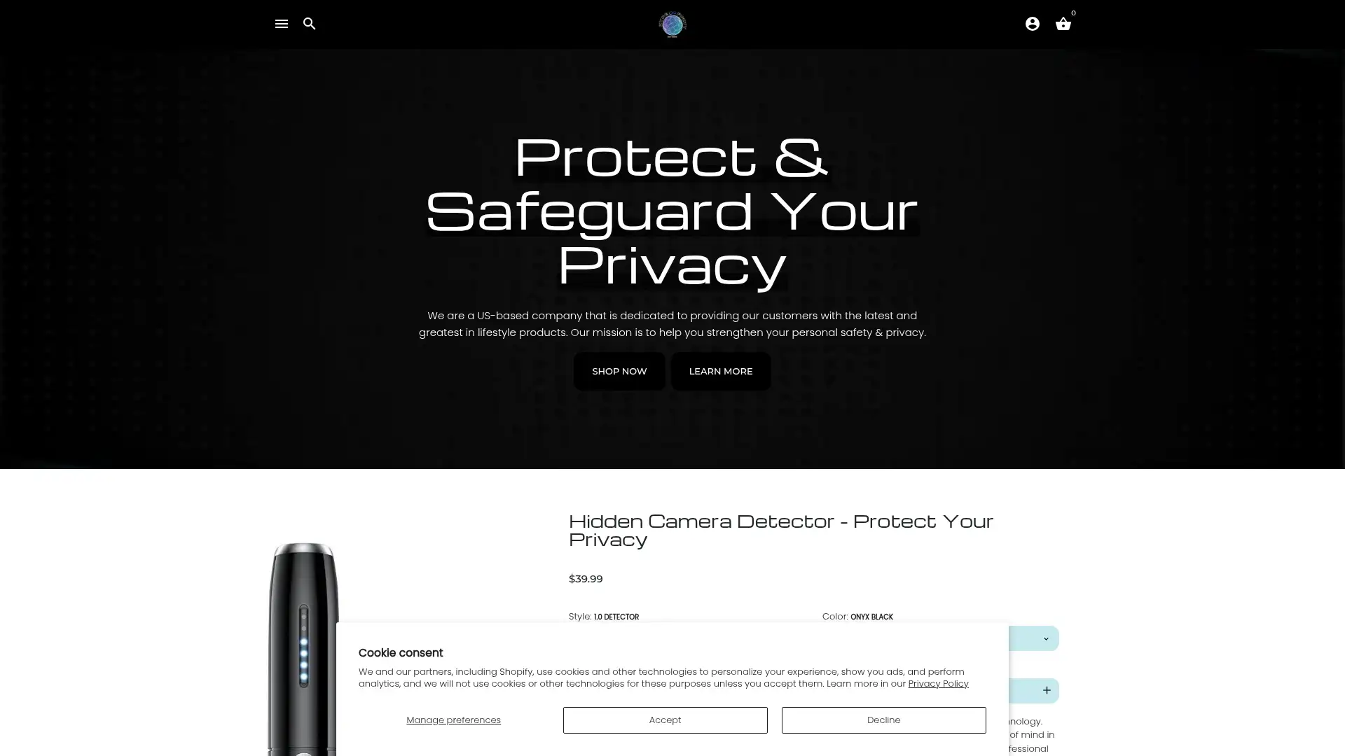 hypefinityusa.net screenshot