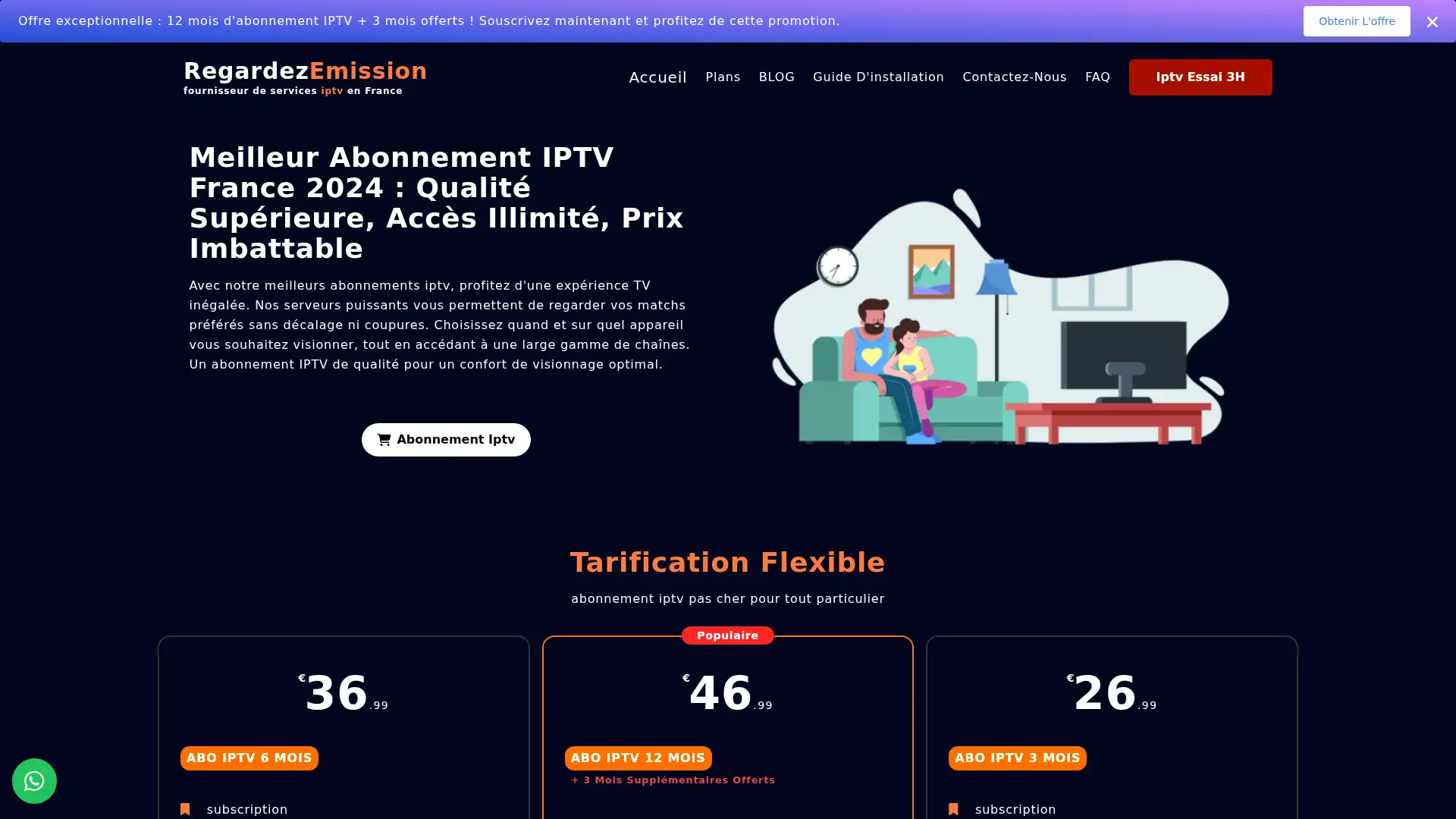 regardezemission.com screenshot