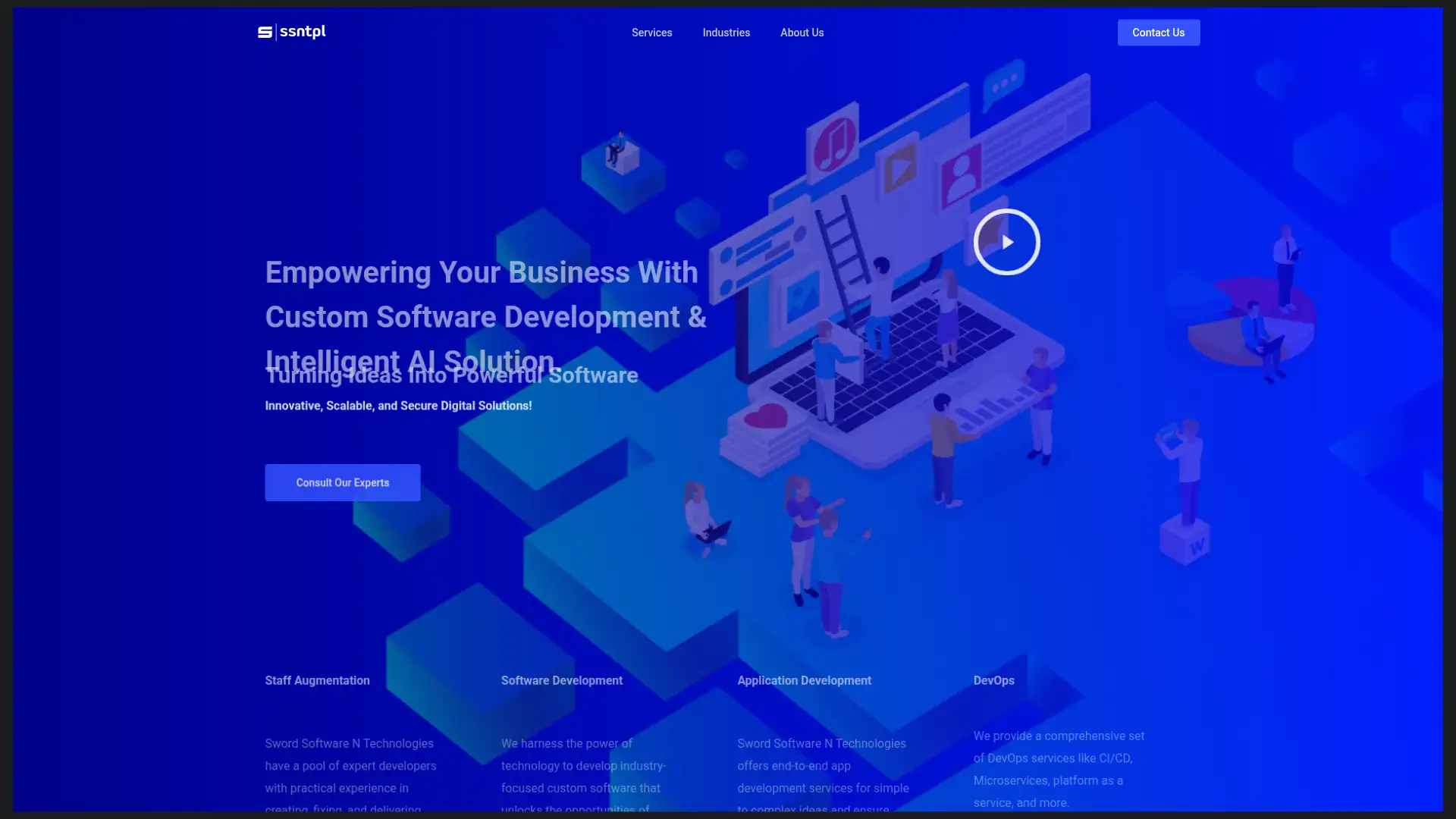 ssntpl.com screenshot