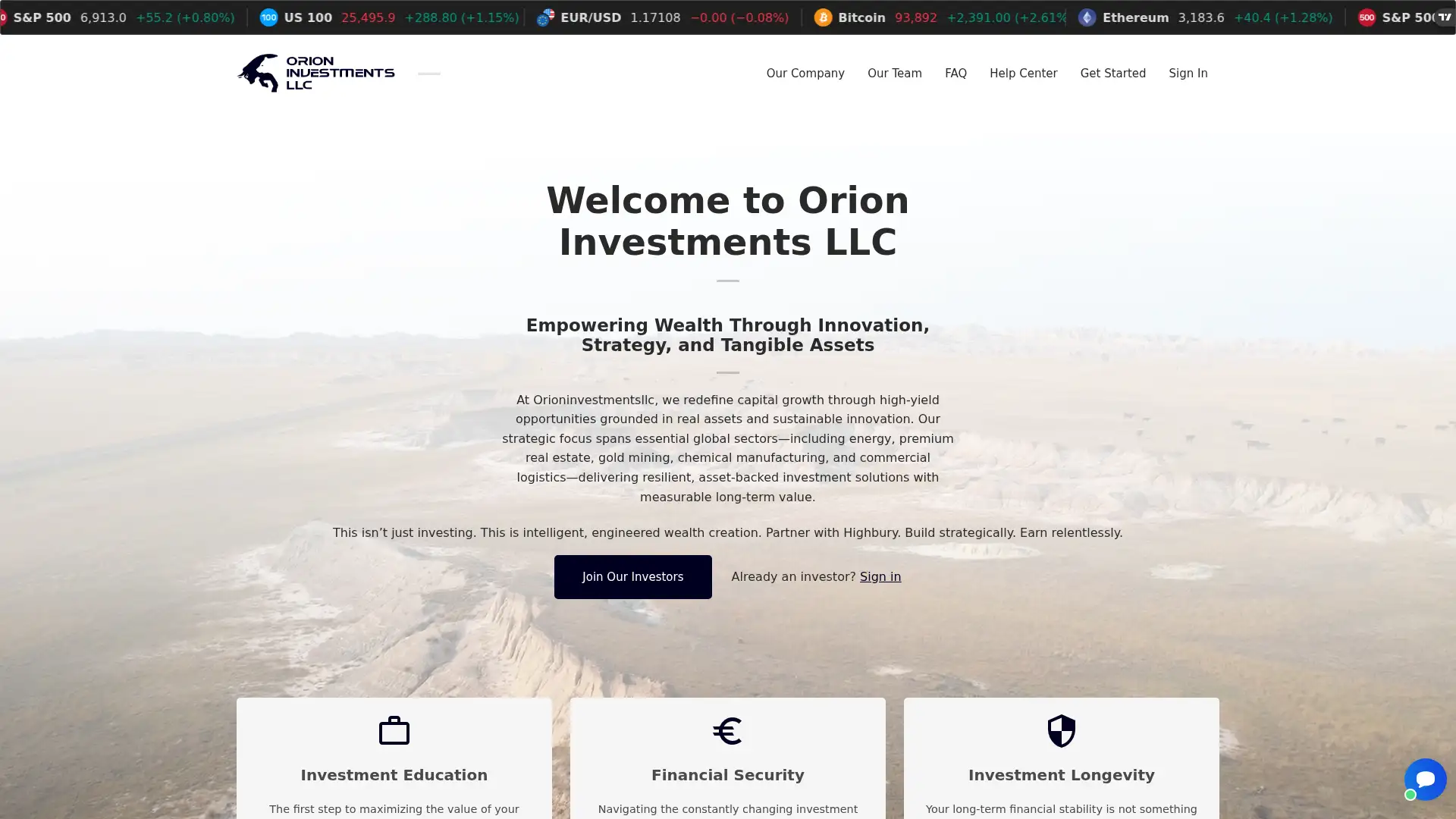 orioninvestmentsllc.ltd screenshot