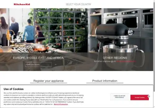 kitchenaid.eu screenshot