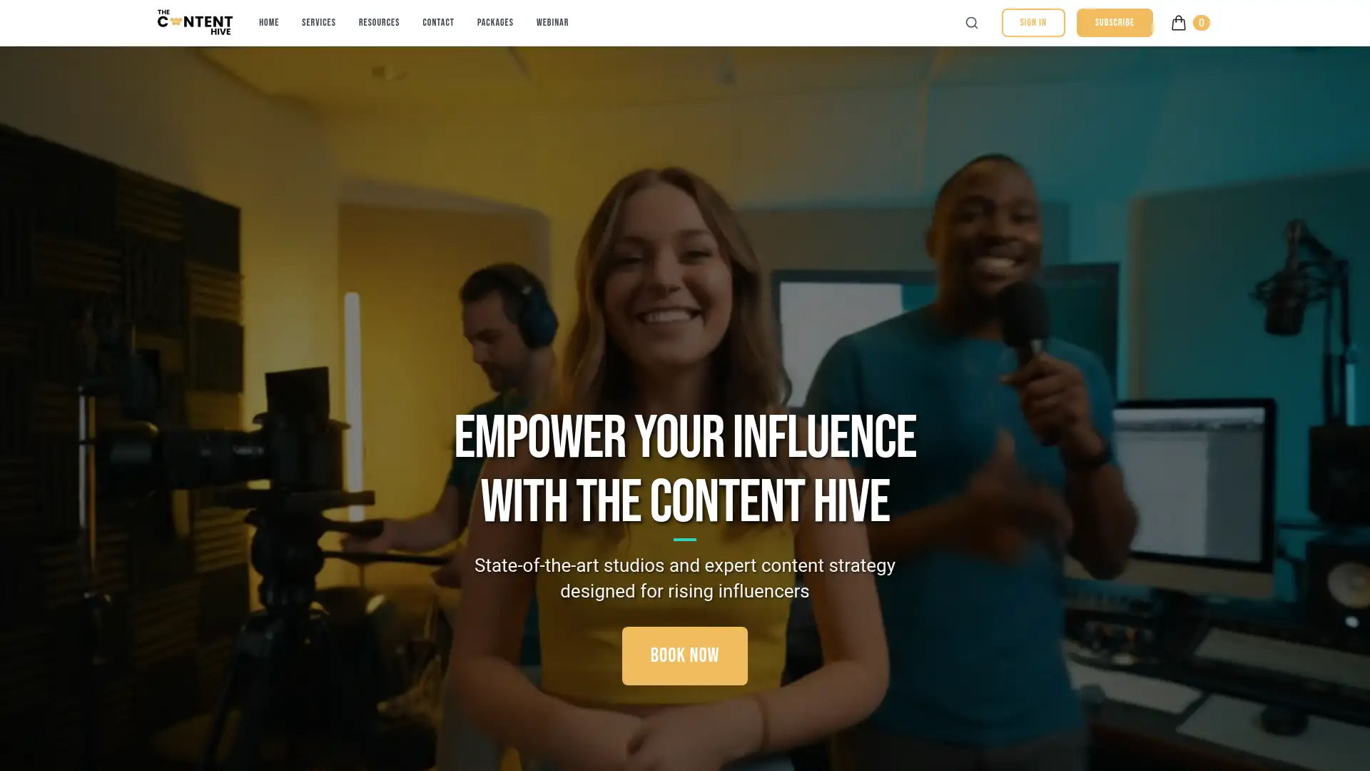 thecontenthivenb.com screenshot