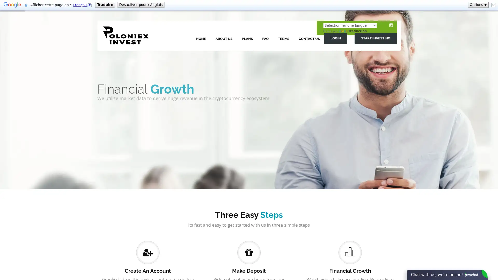 poloniexinvest.ltd screenshot
