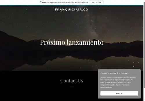 franquiciaia.co screenshot