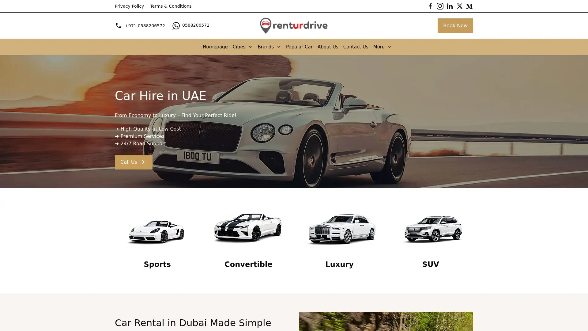 renturdrive.com screenshot