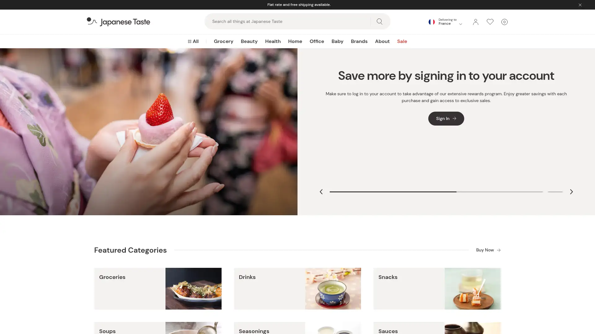 japanesetaste.ca screenshot