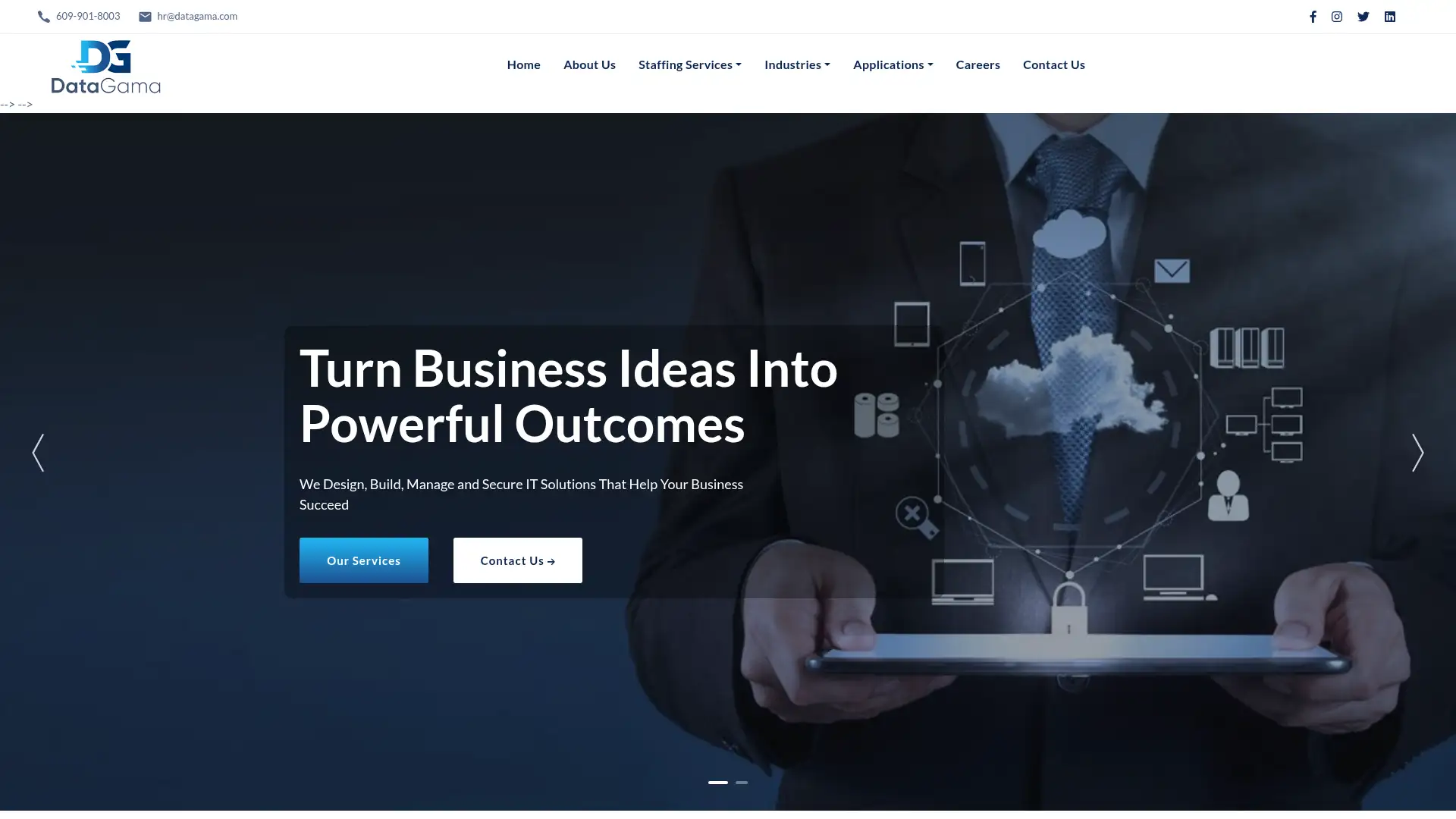 datagama.com screenshot