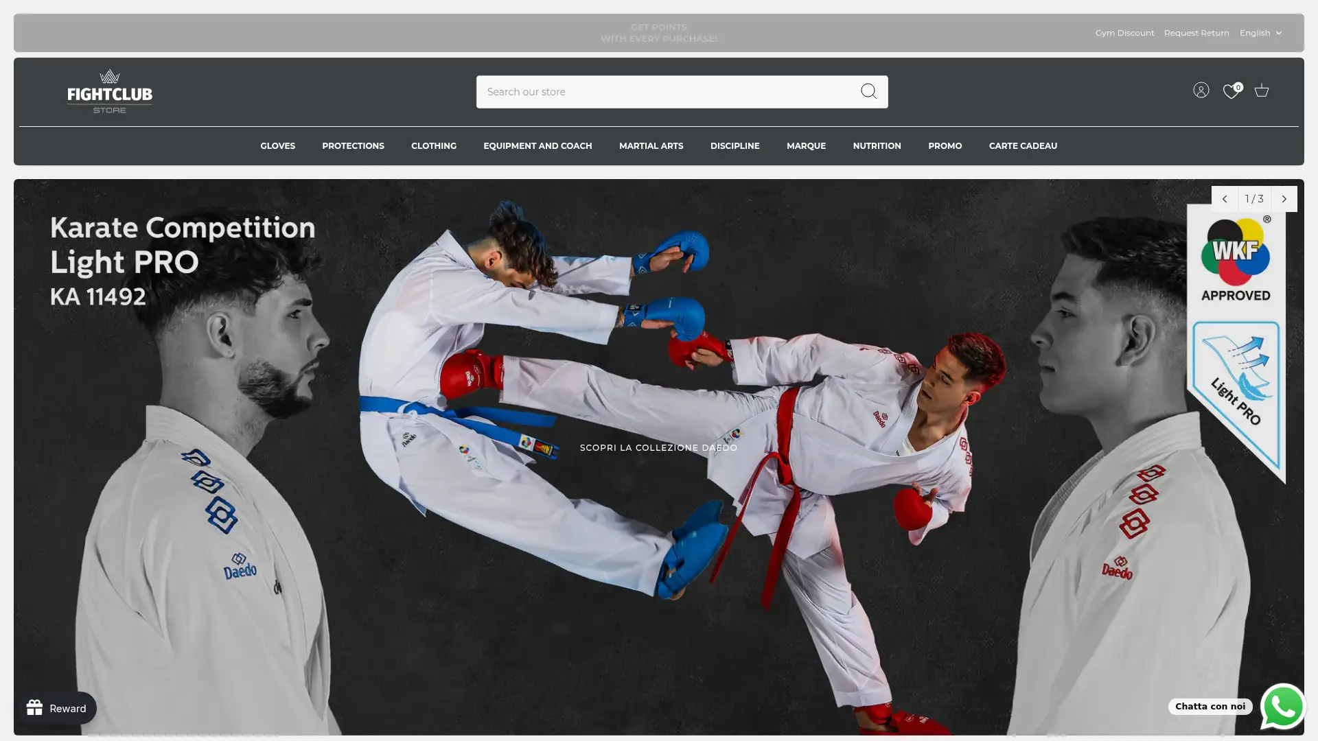 fightclubstore.com screenshot