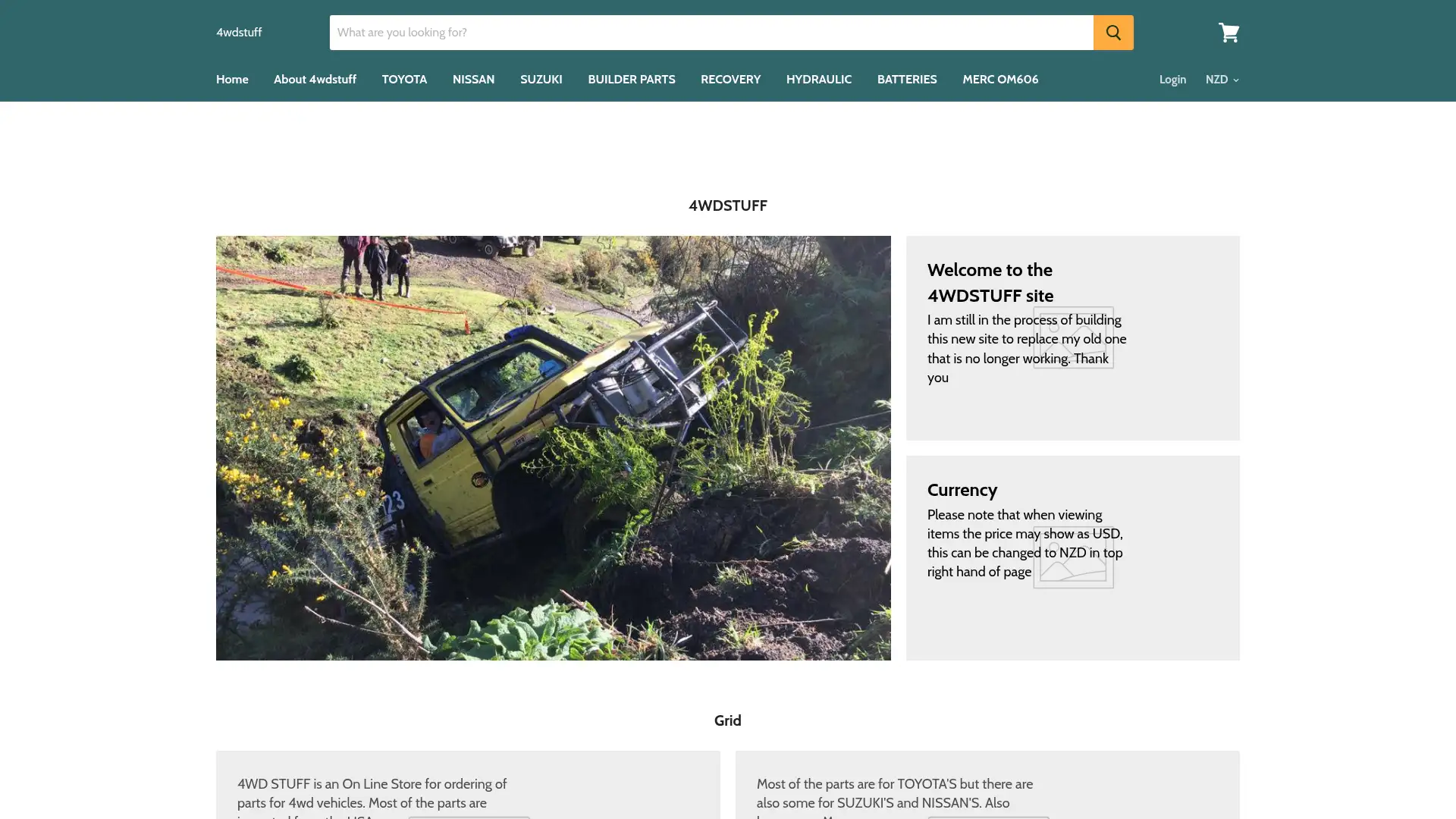 4wdstuff.co.nz screenshot