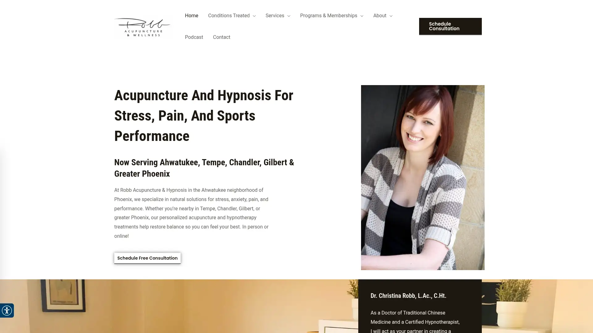 robbwellness.com screenshot