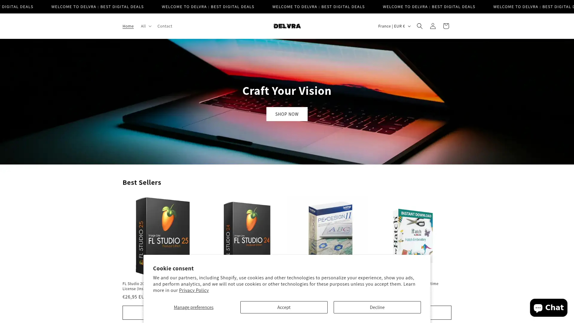 delvra.website screenshot