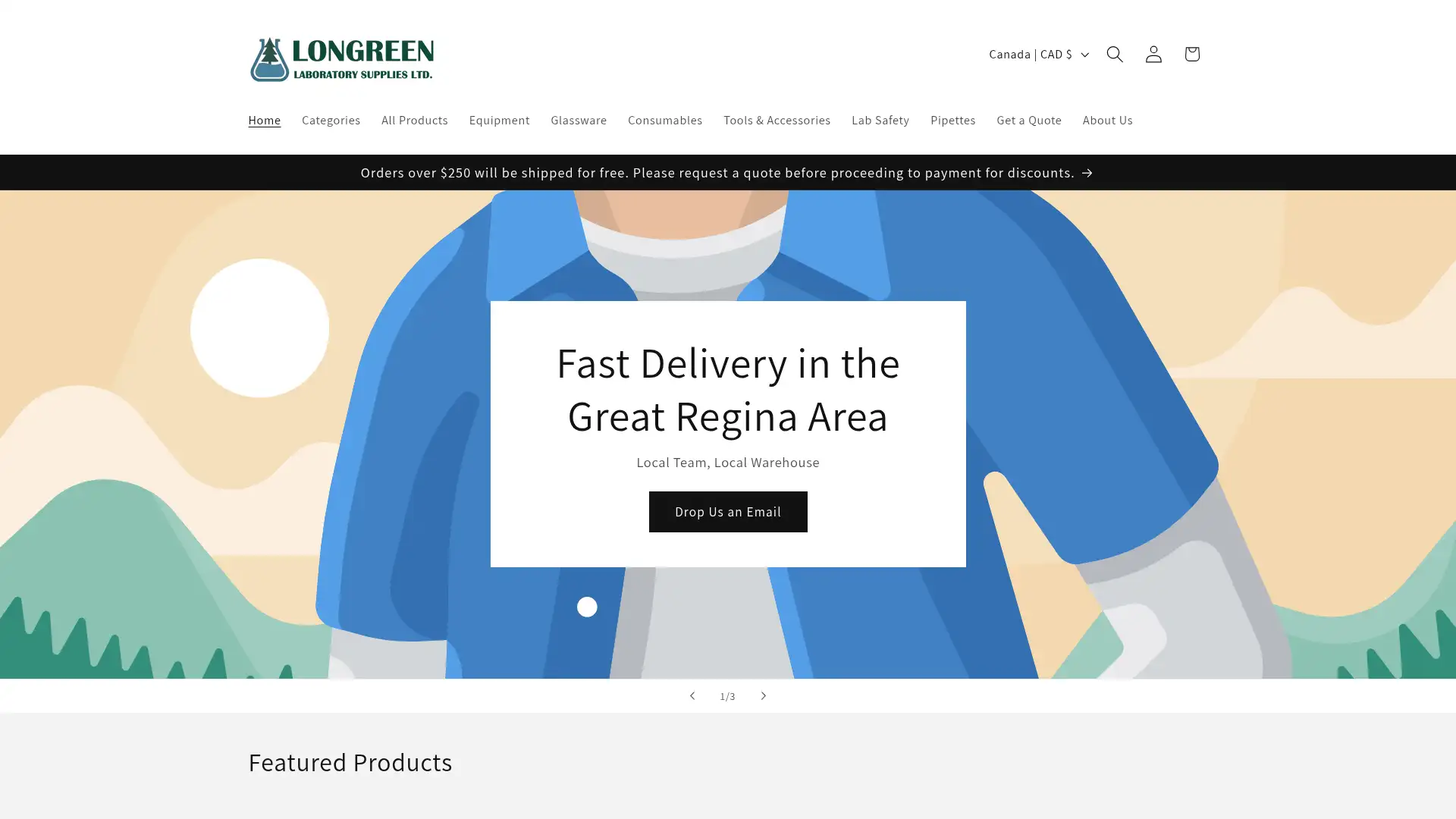 longreenlab.ca screenshot