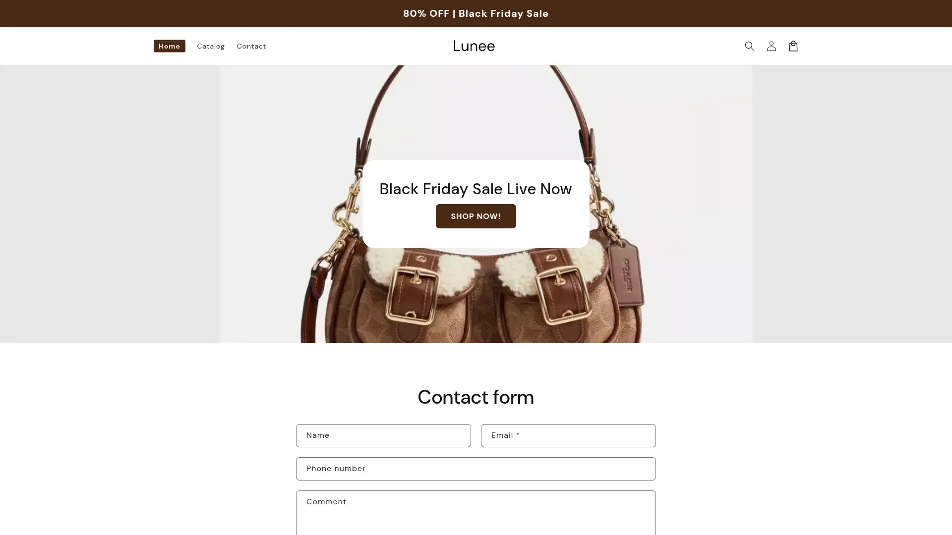 lunee.store screenshot