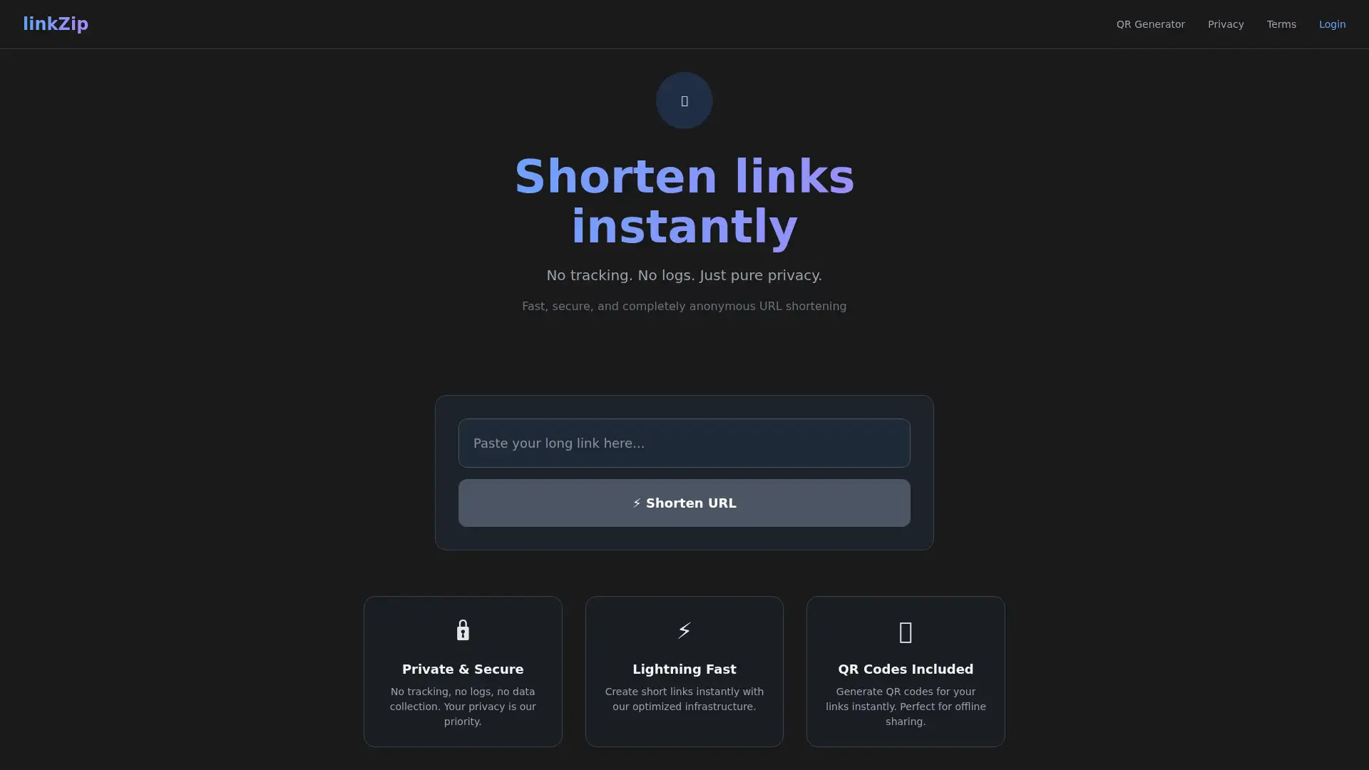linkzip.ai screenshot