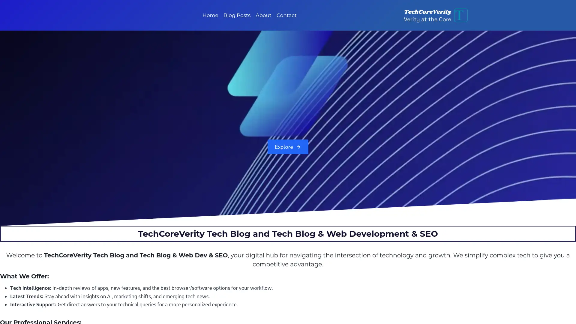 techcoreverity.site screenshot