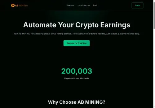 abmining.top screenshot