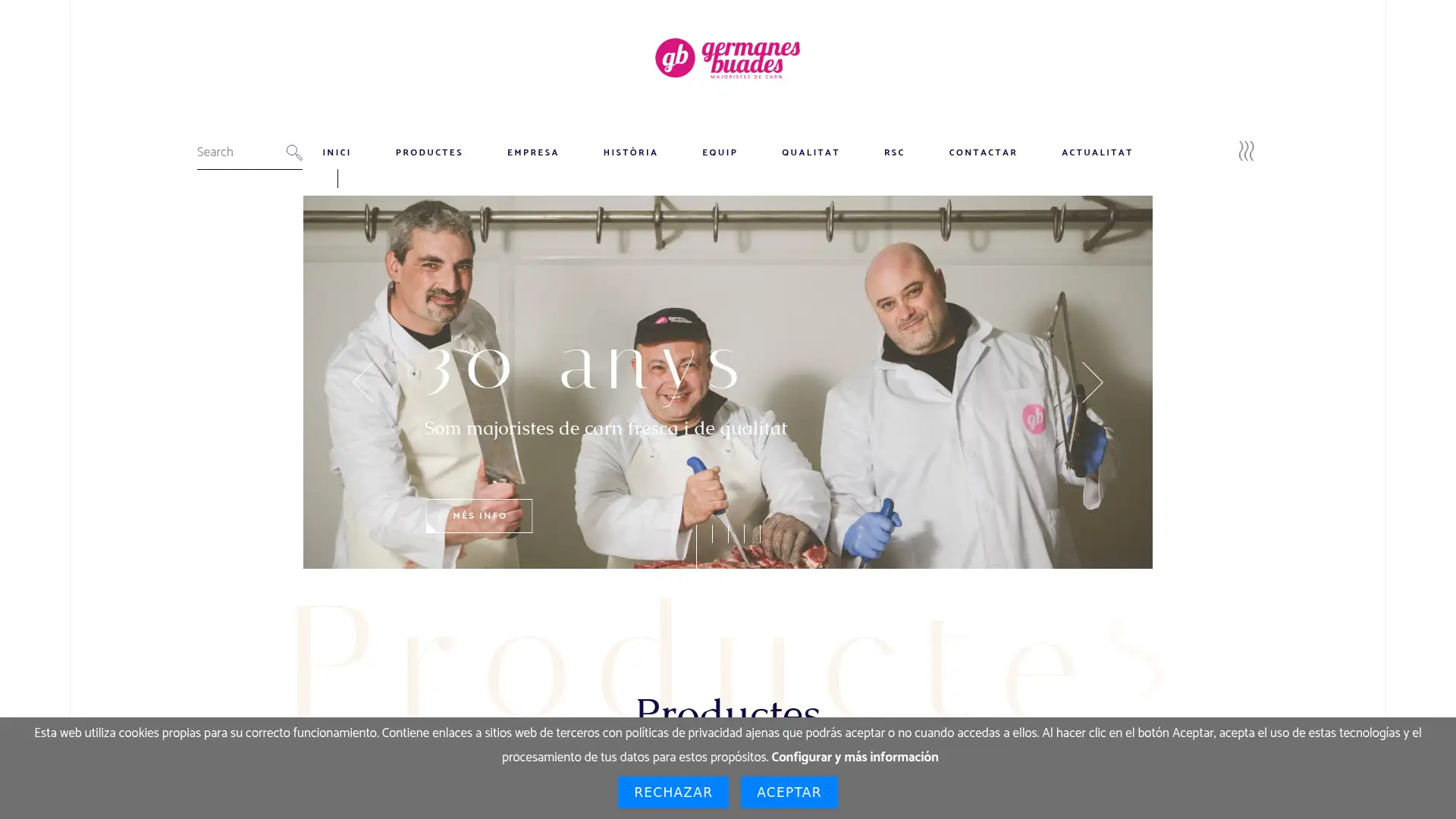 germanesbuades.es screenshot