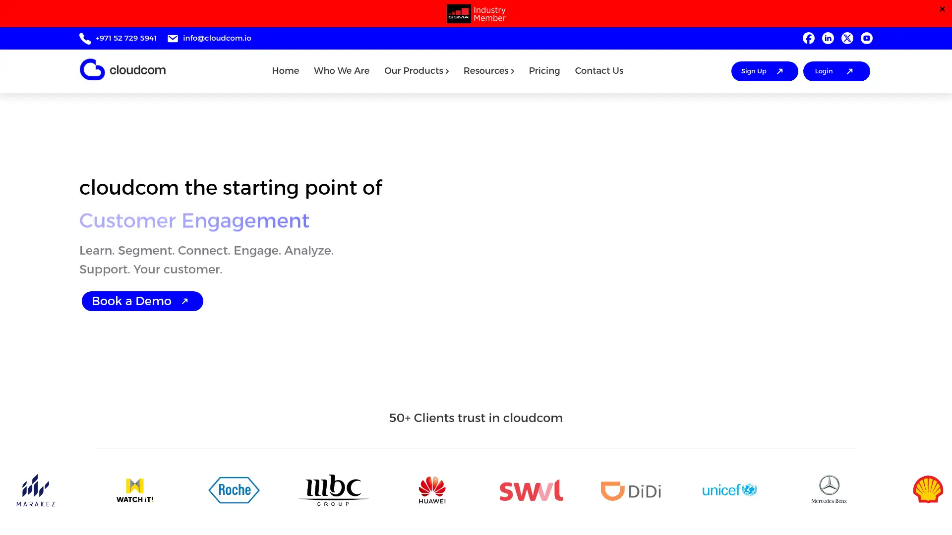 cloudcom.io screenshot