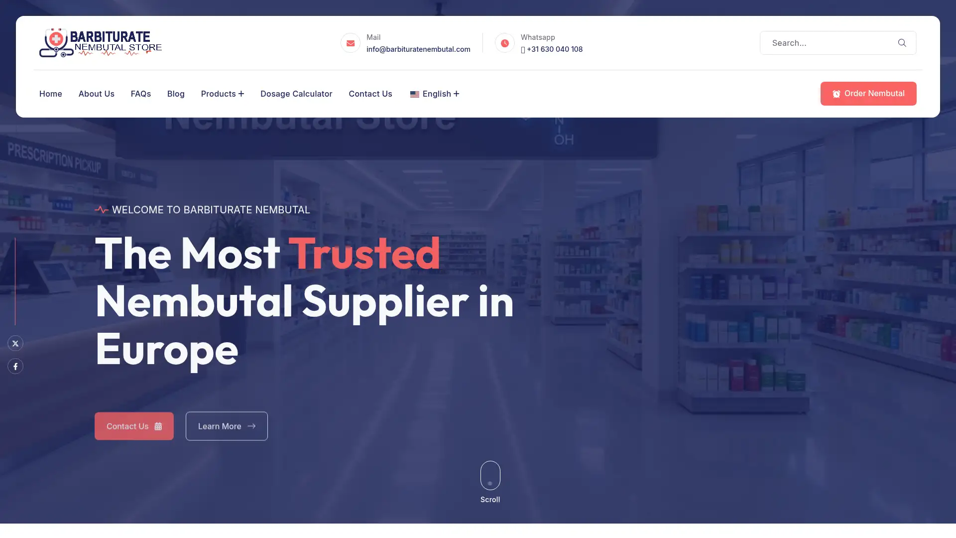 barbituratenembutal.com screenshot