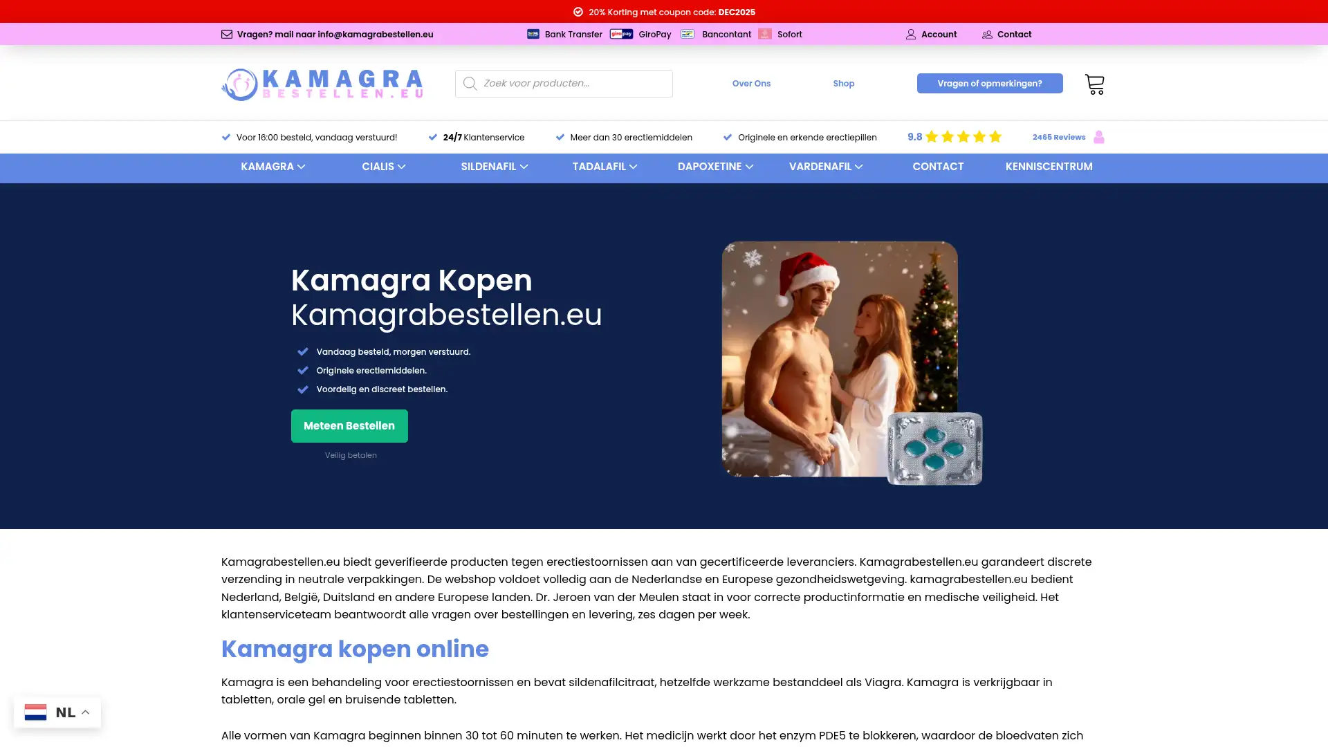 kamagrabestellen.eu screenshot