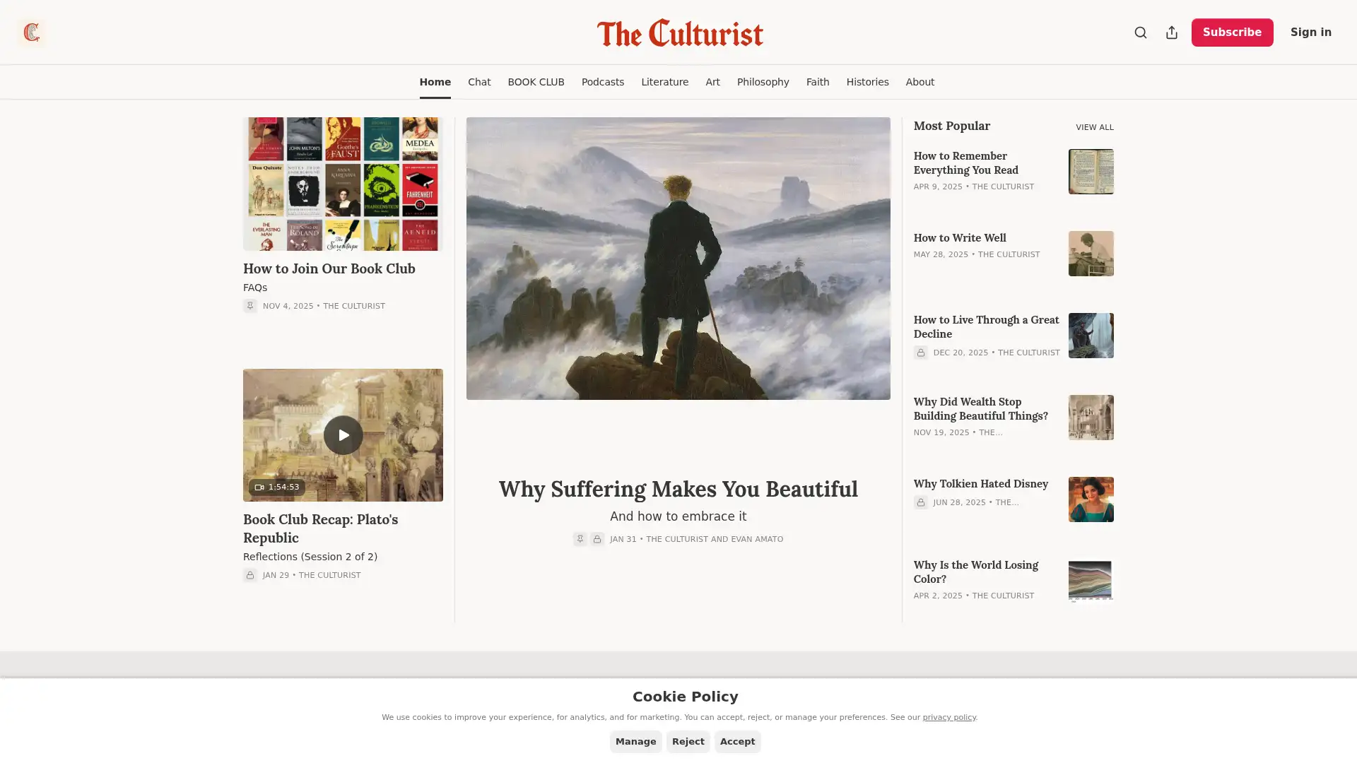 theculturist.io screenshot