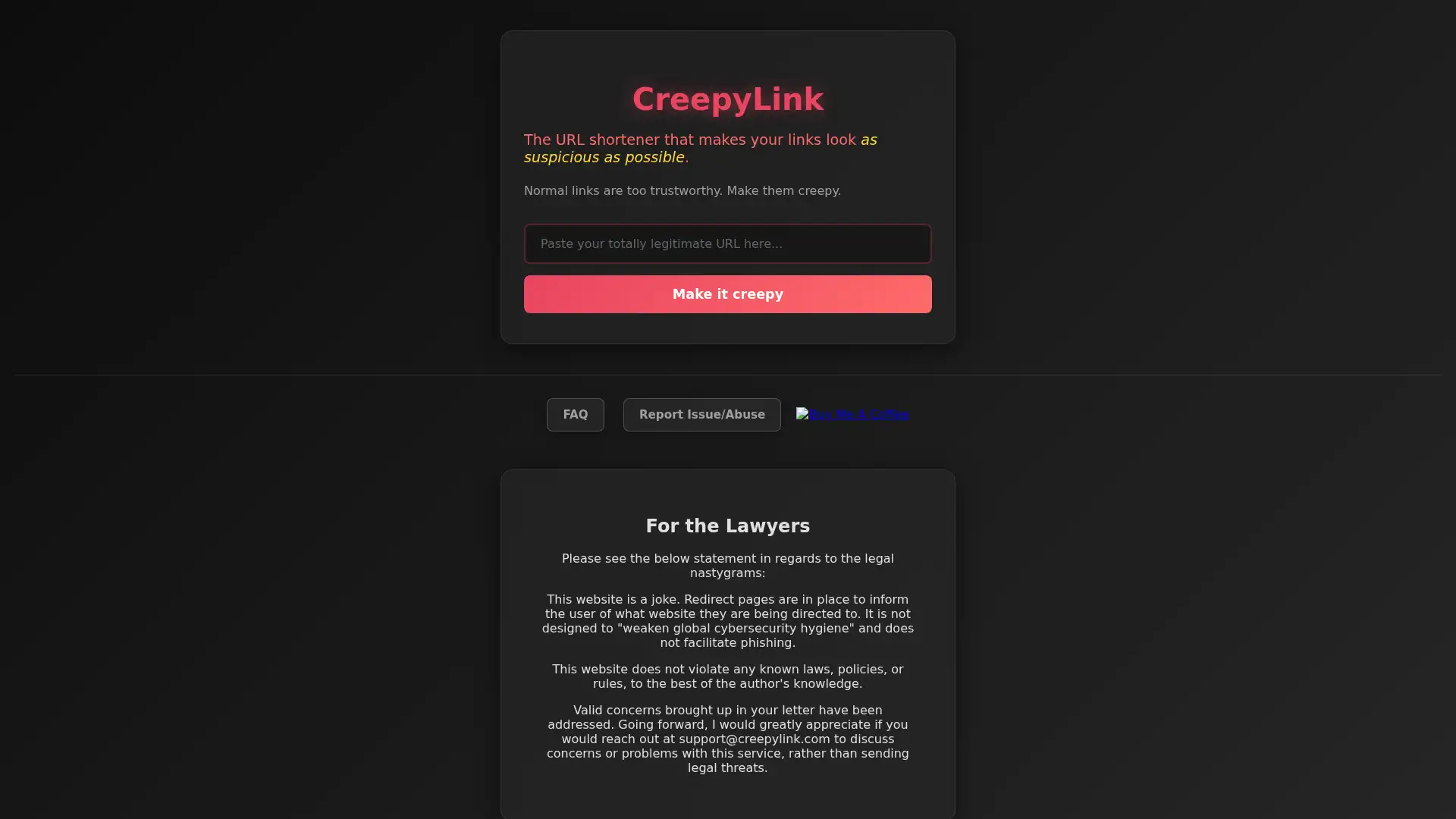 web-safe.link screenshot