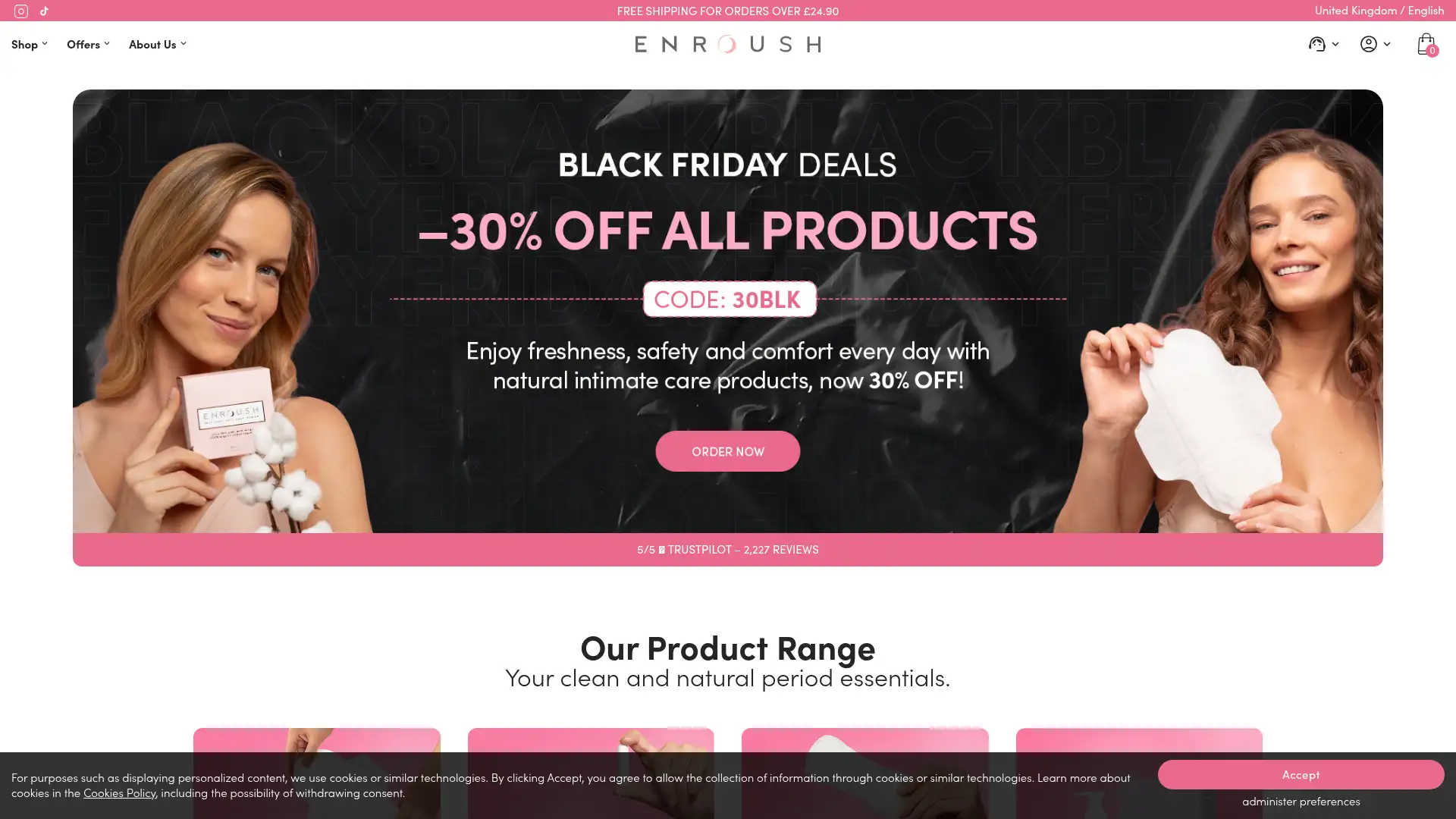 enroush.co.uk screenshot